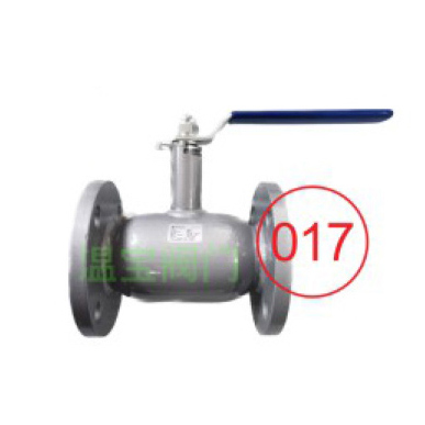 Export type flange ball valve CF8 ball DN15-DN50 fixed handle with lock