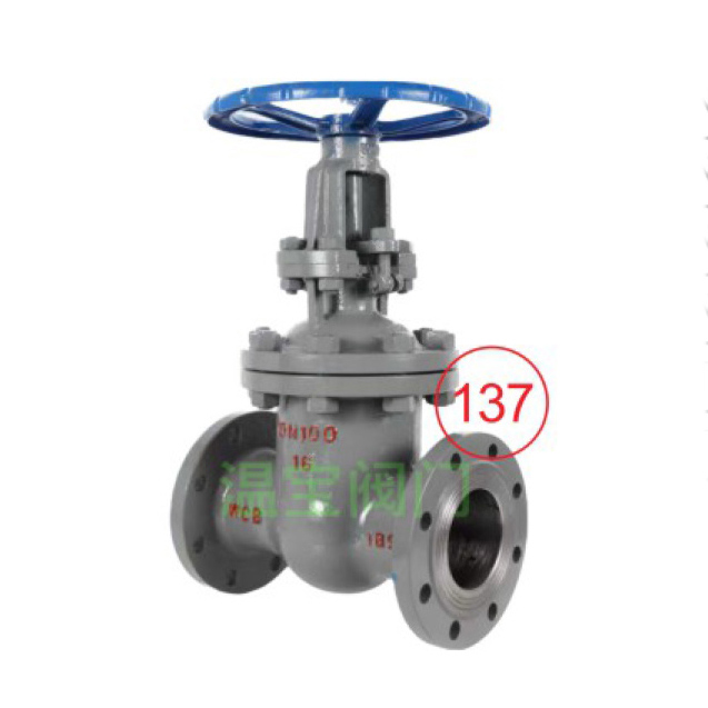 Z41H-16C cast steel flange gate valve heavy-duty