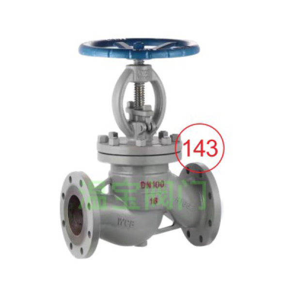 J41H-25C cast steel flange globe valve heavy-duty