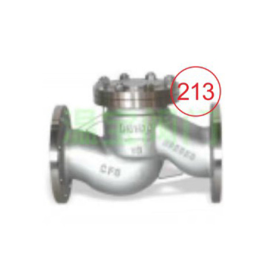 Flange lift check valve H41W-16P medium size