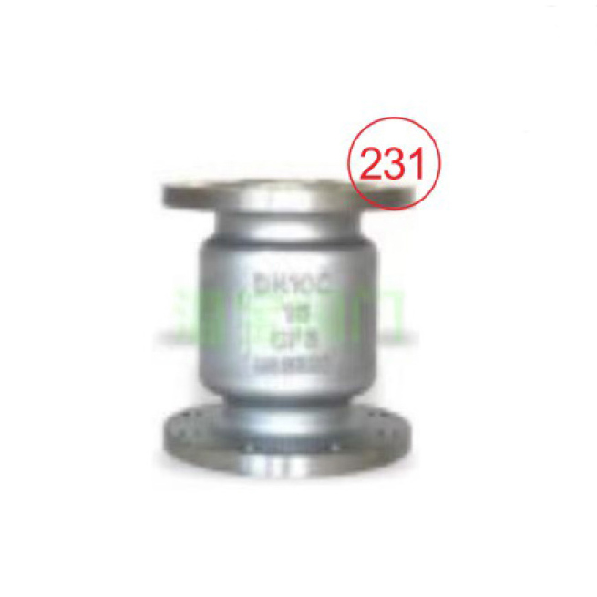 Фланец вертикальный обратный клапан министерства химической промышленности H42W - 25P