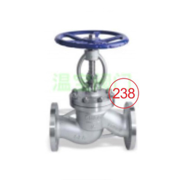 Flange globe valve J41W-25P CF8 heavy-duty