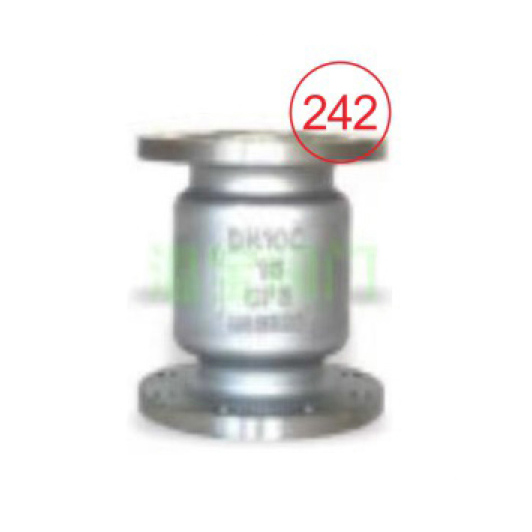 Vertical flange check valve H42W-25P CF8 heavy-duty