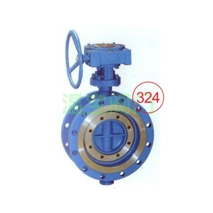 D343H-10C flange butterfly valve medium size