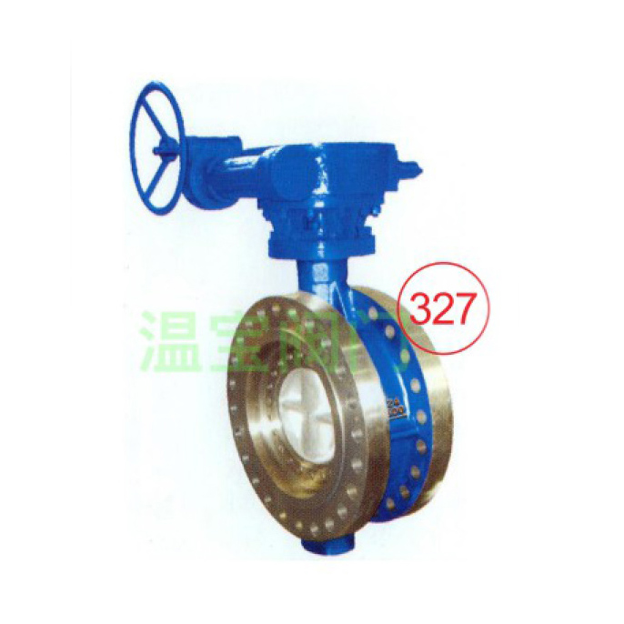 DS343H-16C/25C bidirectional pressure flange butterfly valve