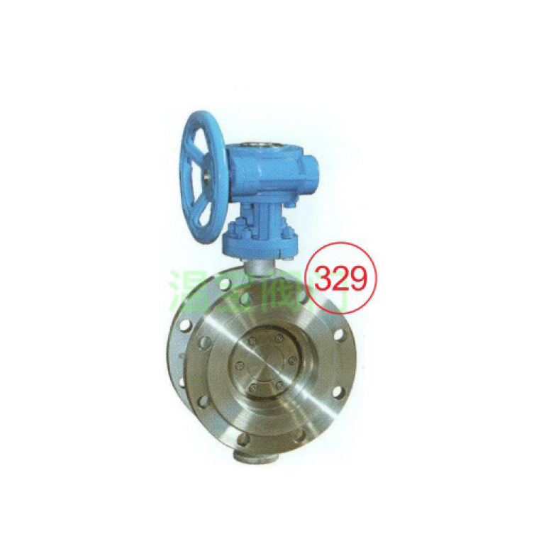 D343W-16RL flange butterfly valve medium/heavy body type