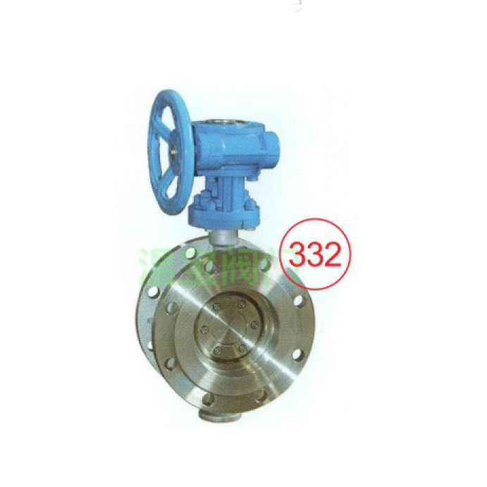 D343W-10P/16P flange butterfly valve heavy body