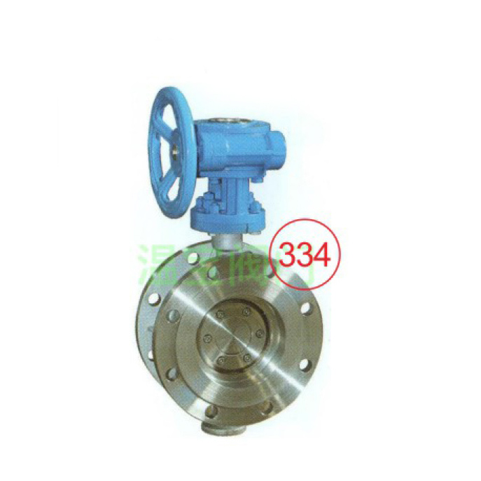 D343W-25P flange butterfly valve heavy body