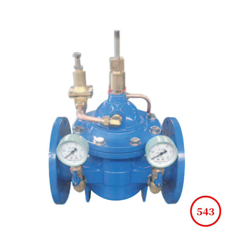 400X球墨铸铁流量控制阀 SG Iron flow control valve SK400X-10/16/25Q