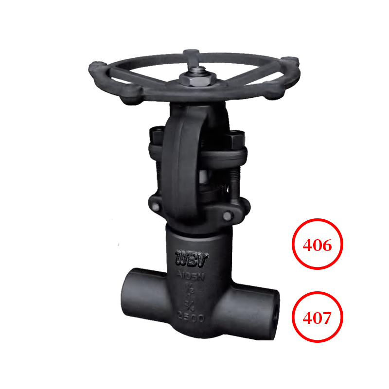 自密封锻钢对焊连接/螺纹连接截止阀 J11/61H-1500LB/2500LB