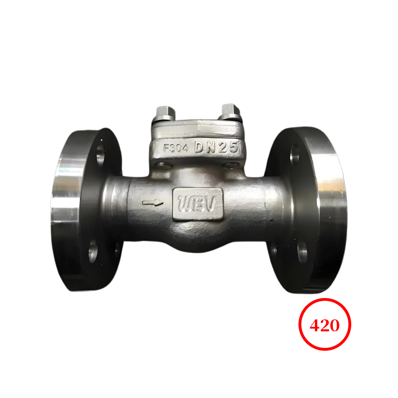 锻钢不锈钢国标升降式止回阀 H41H-16/25/40