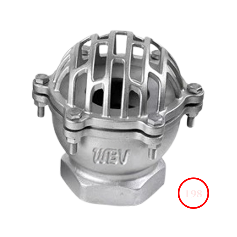 螺纹底阀 screw foot valve H12W-16