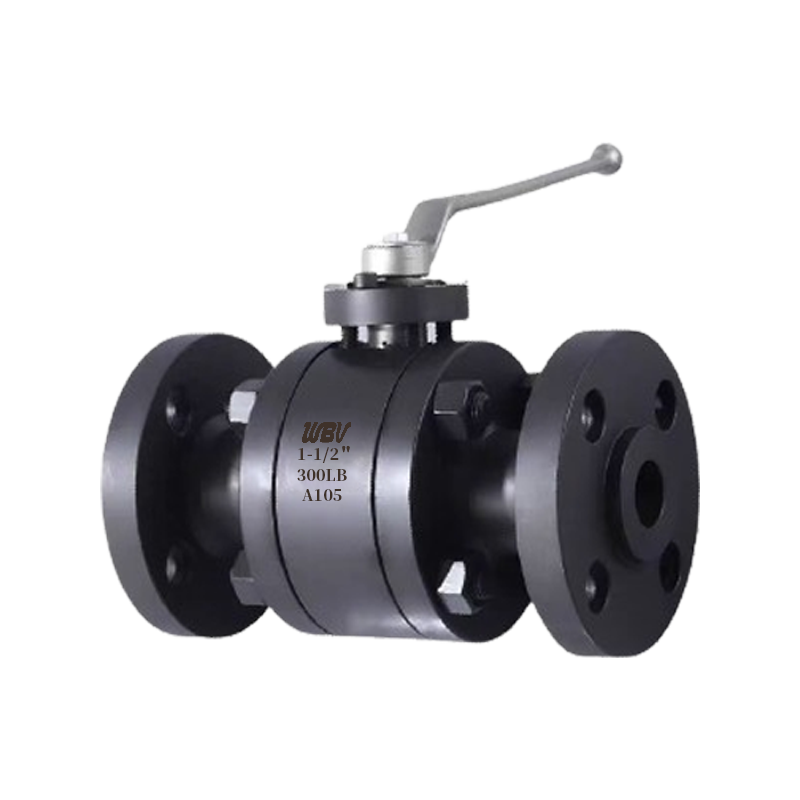美标三片式锻钢法兰球阀 Q41F-150LB~1500LB A105