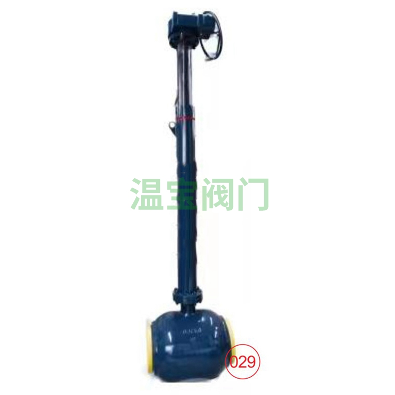 Directly buried telescopic ball valve