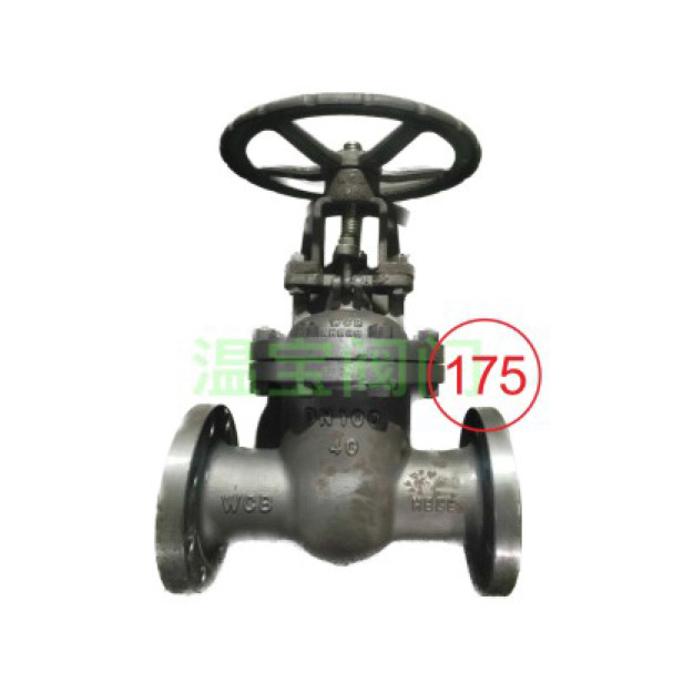 Cast steel precision cast globe valve heavy-duty PN40 WCB material quenching treatment