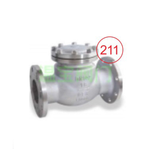 Flange swing check valve H44W-16P medium size