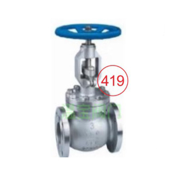 Stainless steel American standard corrugated pipe globe valve WJ41H CF8
