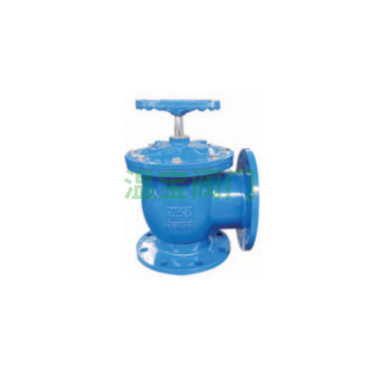 Hand wheel mud discharge valve