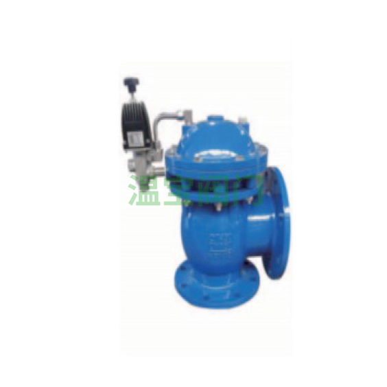 Electric diaphragm quick opening mud discharge valve