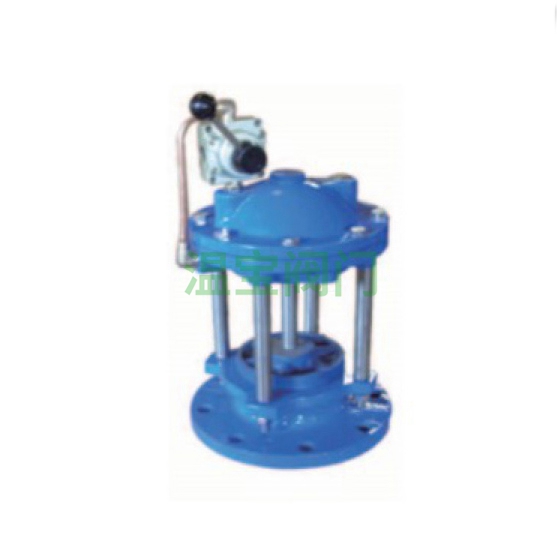 Diaphragm tank bottom sludge discharge valve